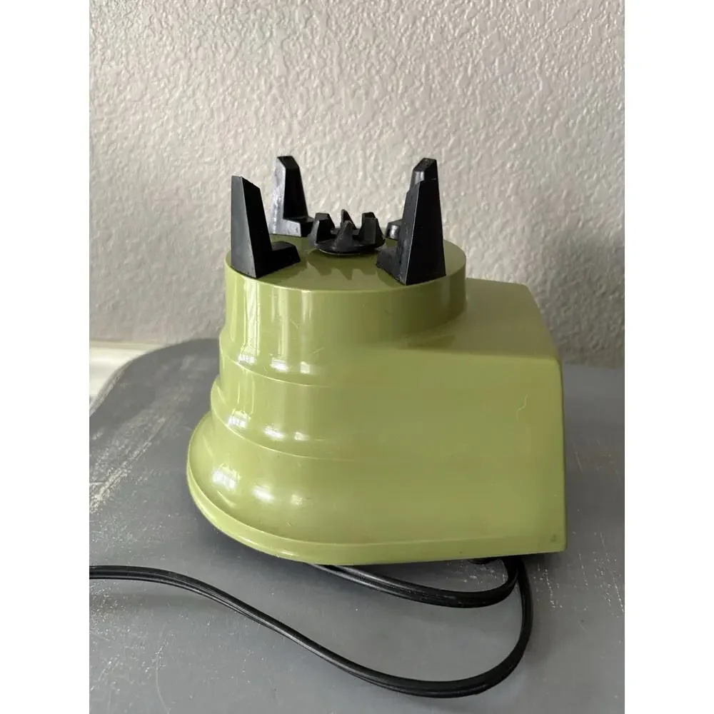 Avocado 70's Waring Blender 1186 Solid State CCW-8 USA 